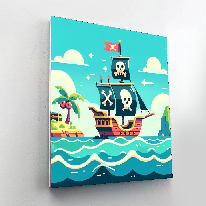 Treasure Island Expedition Paint By Color