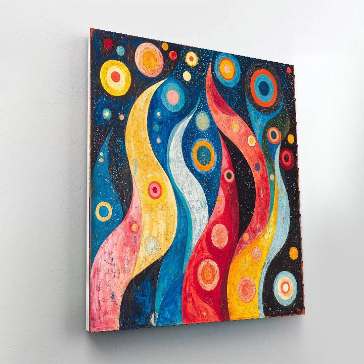 Paul Klee Inspired Whirlwind Of Thoughts  Paint By Number