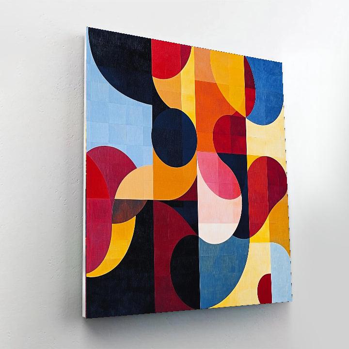 Paul Klee Inspired Chords Of Abstraction  Numbered Painting Kits