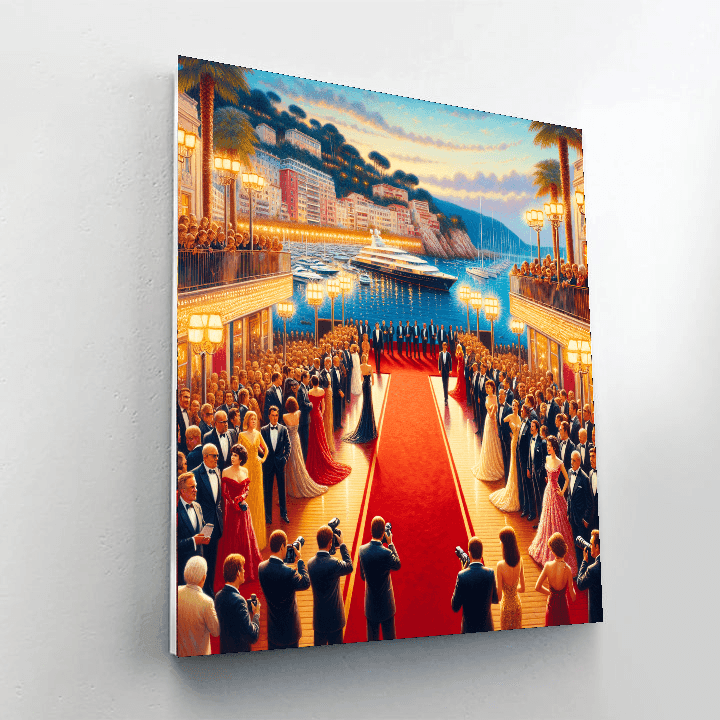 International Film Festival - Cannes Painting By Numbers Kit