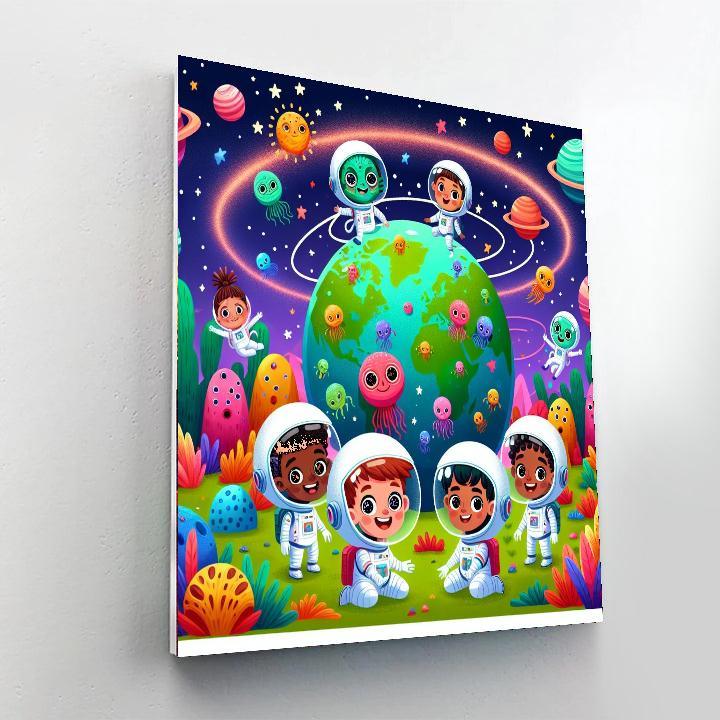 Explorers Of The Universe Paint By Numbers Art
