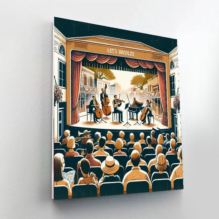 Savannah Music Festival - Georgia DIY Paint By Numbers