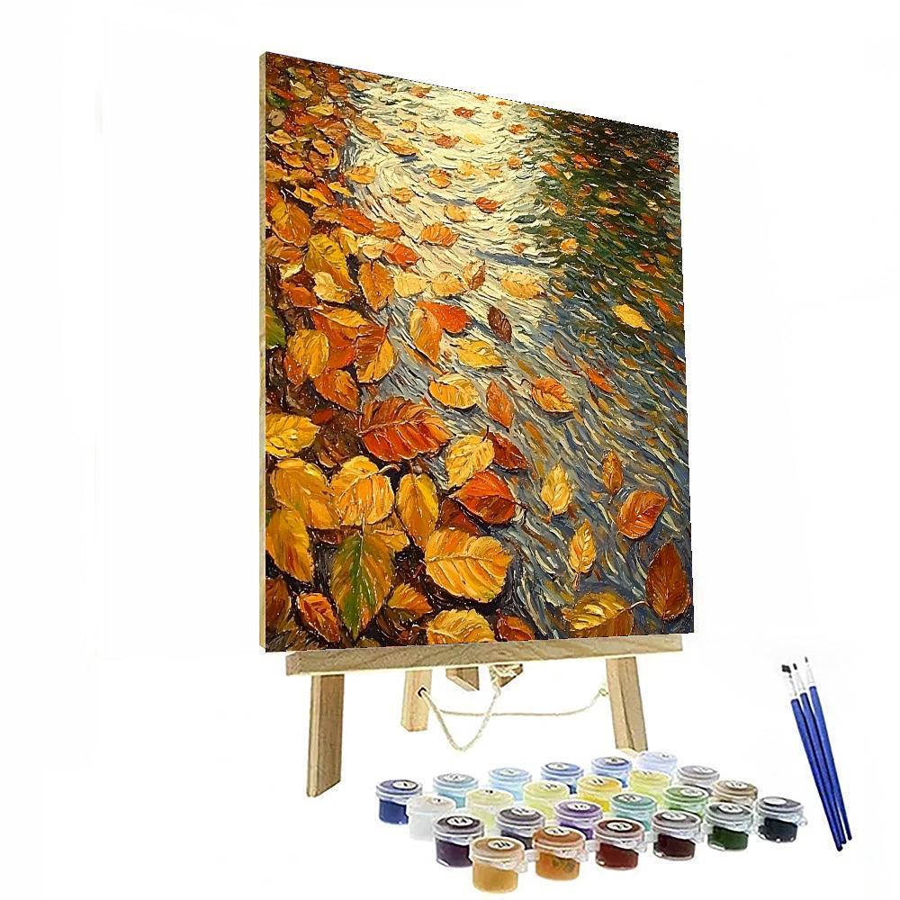 Edgar Degas Inspired Breeze Of Autumn  Paint By Numbers