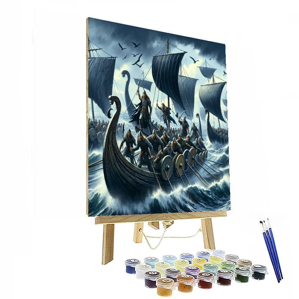 Viking Seafarers Paint By Number