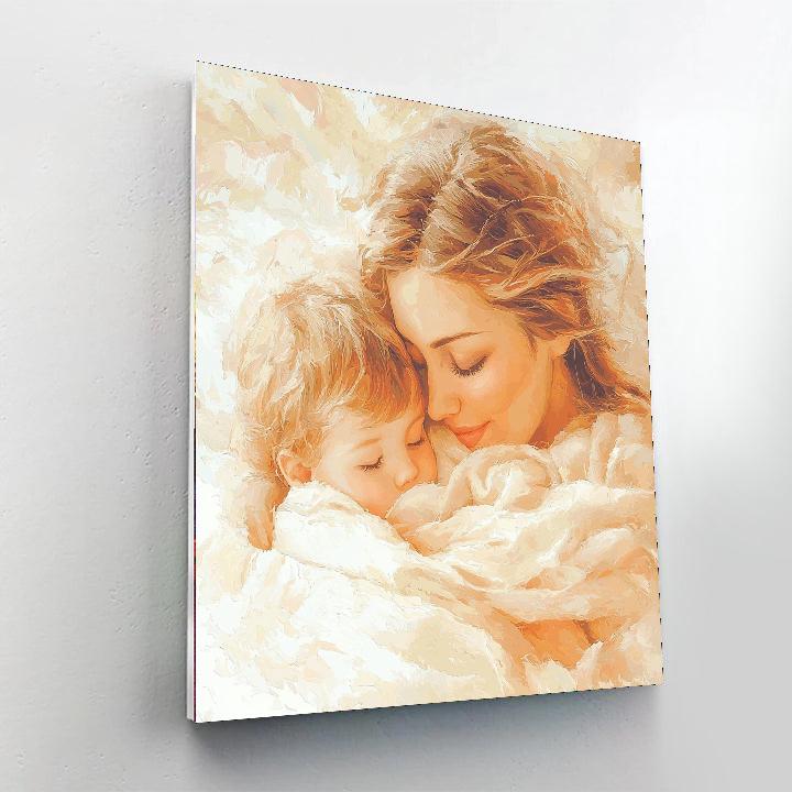 The Warmth Of Hugs Painting Number Kit