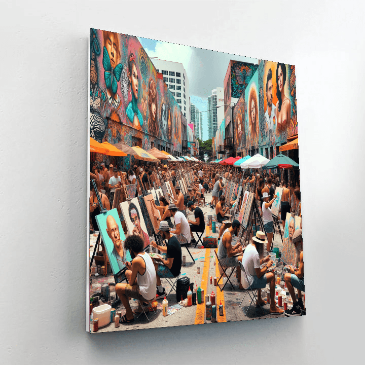 Wynwood Life Festival Painting Number Kit