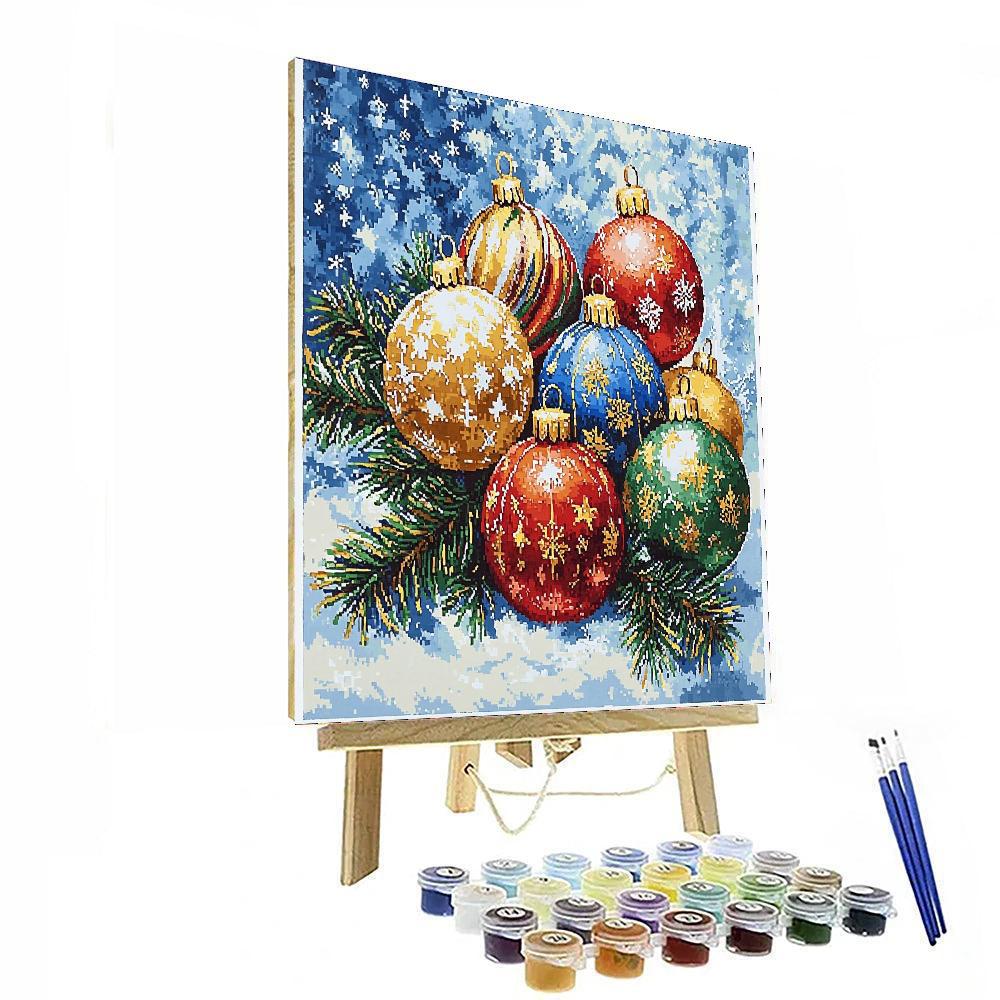 Cherished Traditions DIY Paint By Numbers