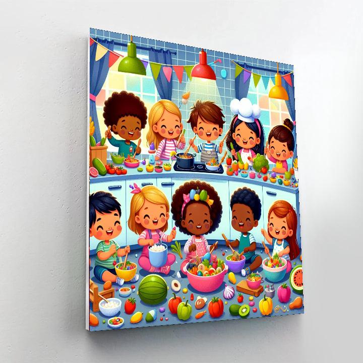 Culinary Arts Number Painting