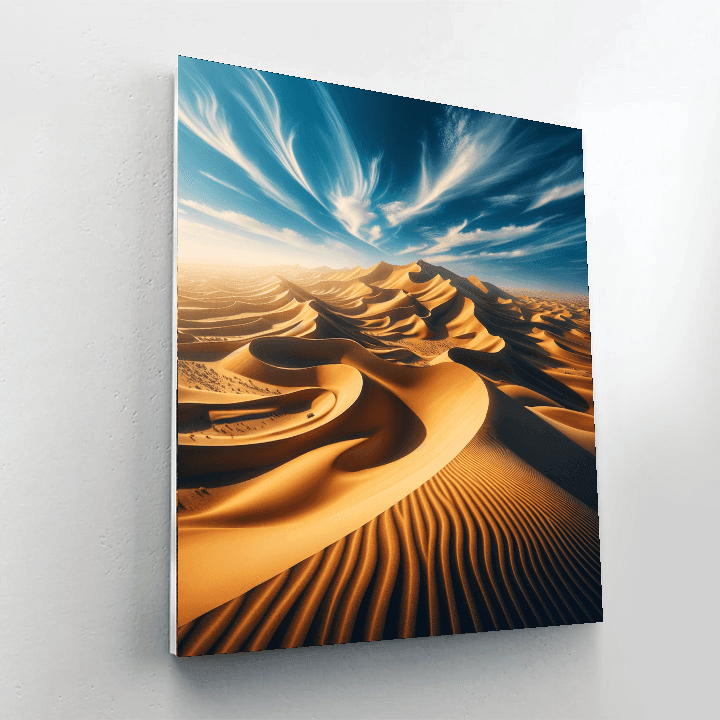 Adventure In The Sahara Paint By Number