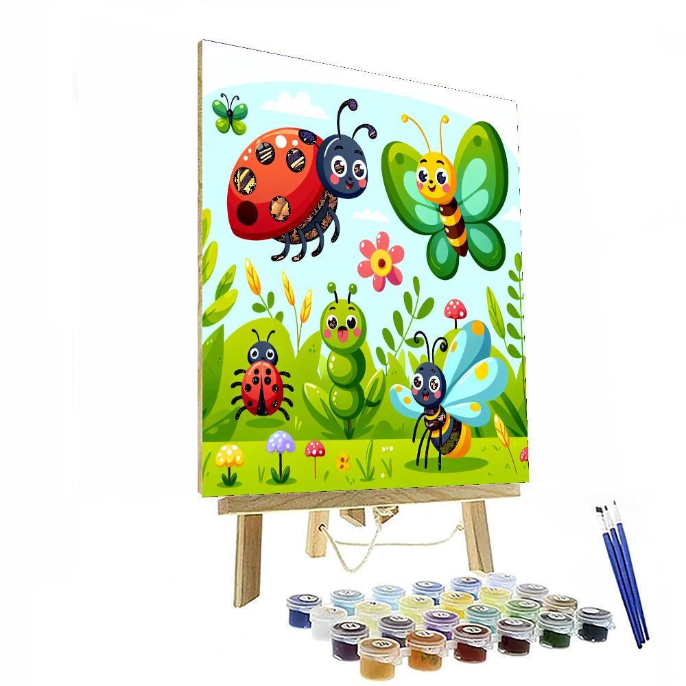 Insect World Expedition Paint By Numbers Art