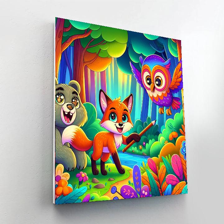 Animal Explorers' Club Paint By Numbers