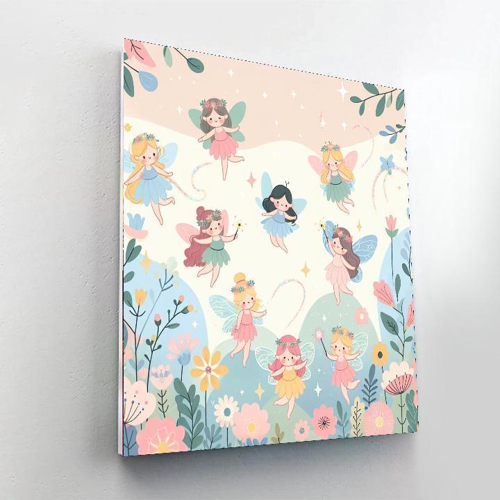 Mystical Fairyland Fantasy Painting By Numbers Kit