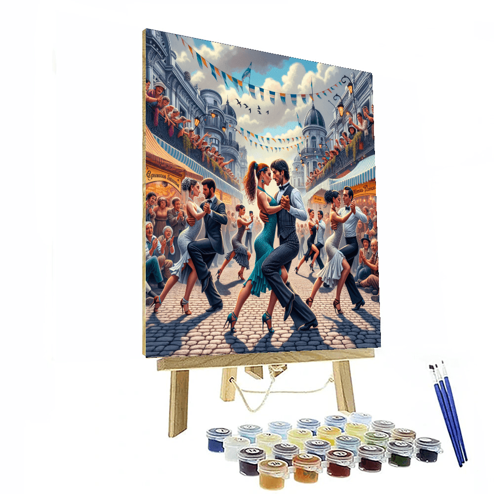 Festival Internacional De Tango - Argentina Paint By Numbers