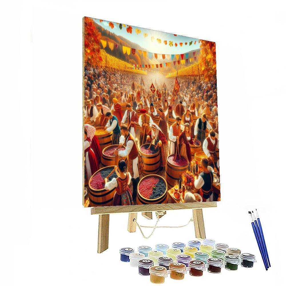 Grape Festival - La Rioja DIY Paint By Numbers