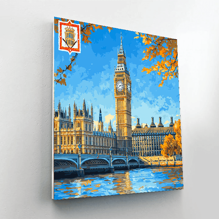 Big Ben And The Houses Of Parliament - England DIY Paint By Numbers
