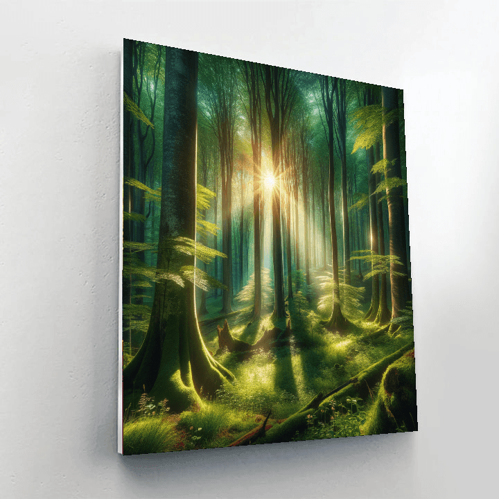 Dappled Forest Paint By Numbers Kits
