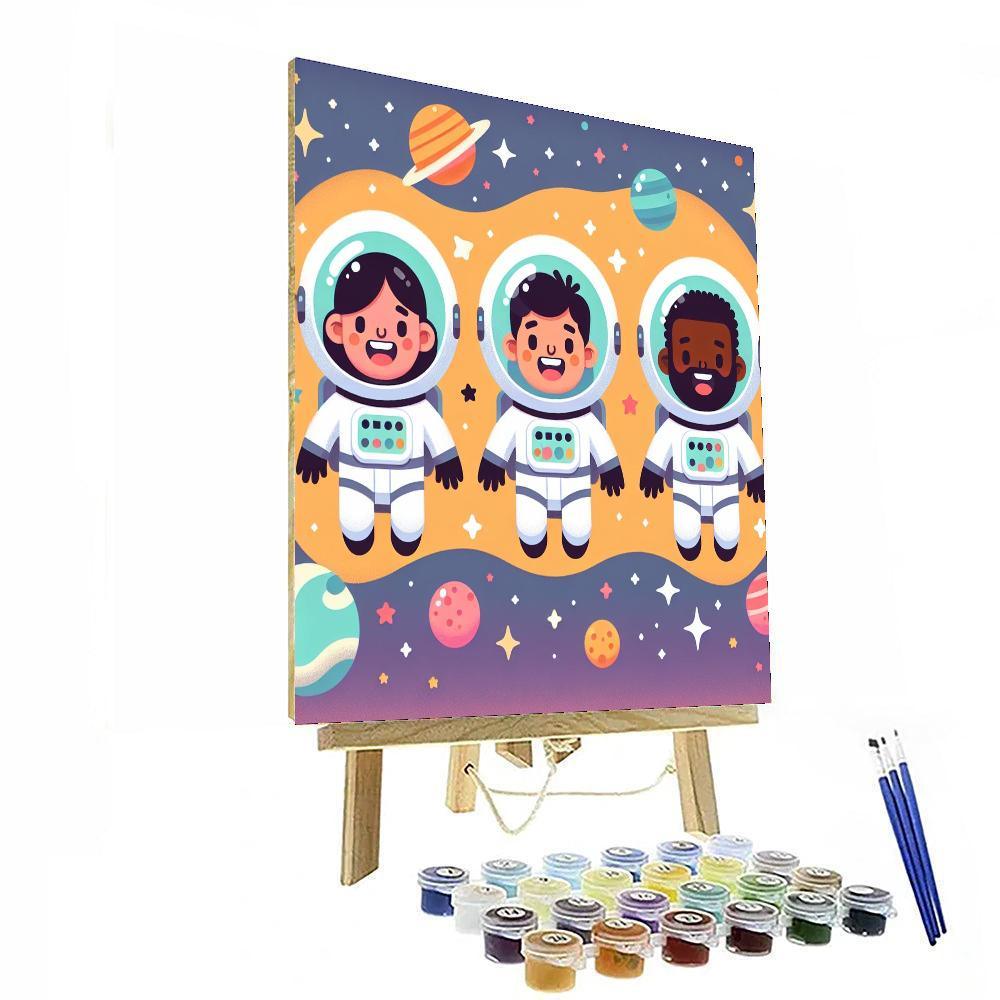 Fantastic Space Quest Numbered Painting Kits