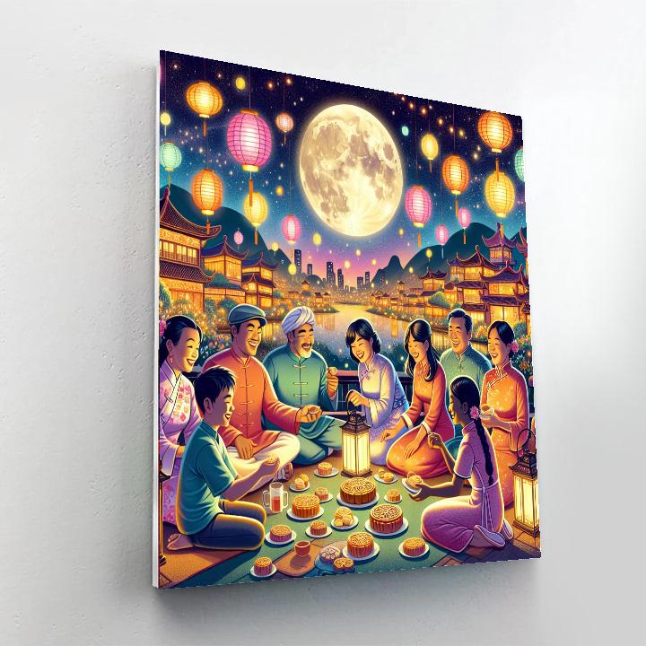 Mooncake Festival - China Paint By Number