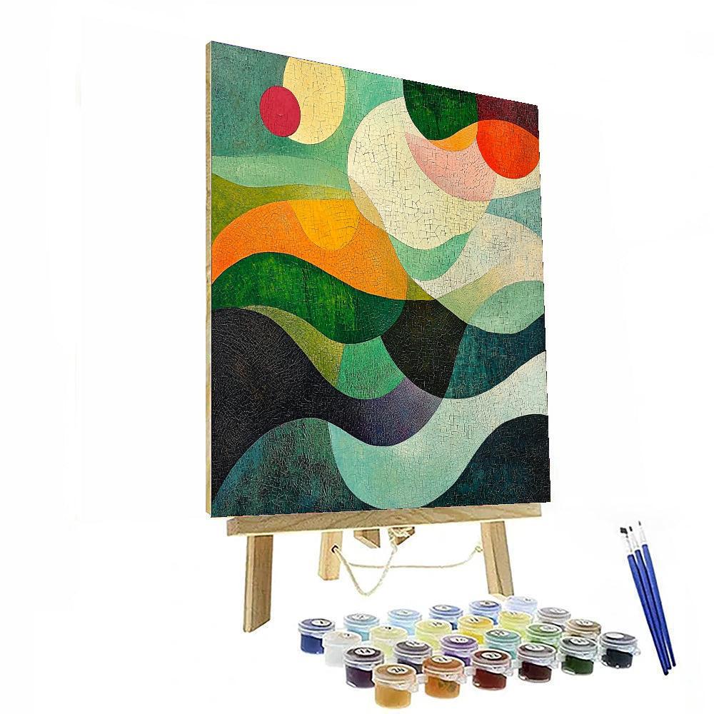 Max Ernst Inspired Ethereal Encounters  Paint By Numbers Kits