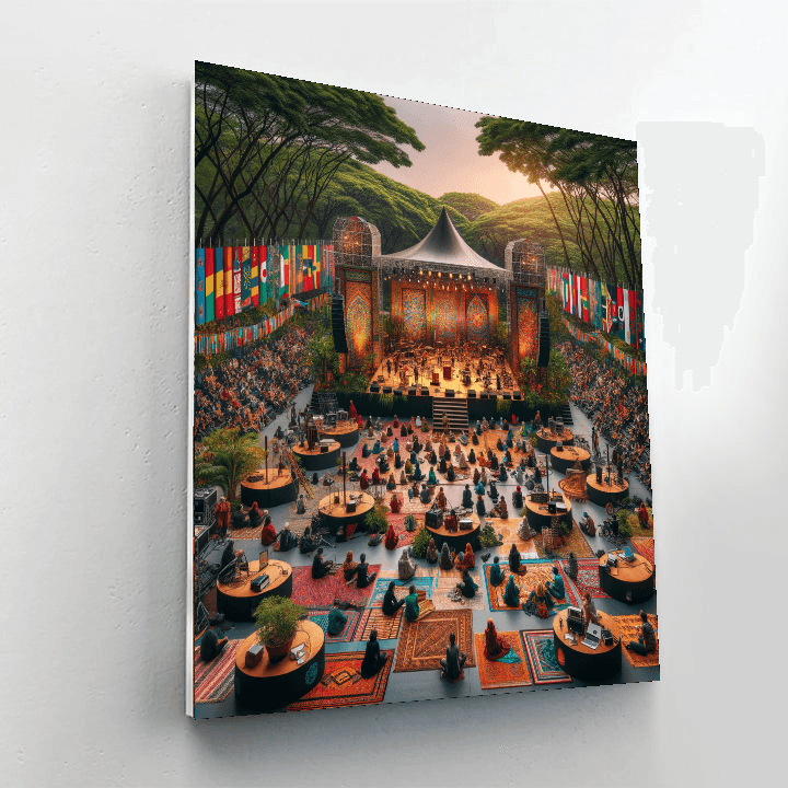 Womadelaide - Australia Painting By Numbers Kit