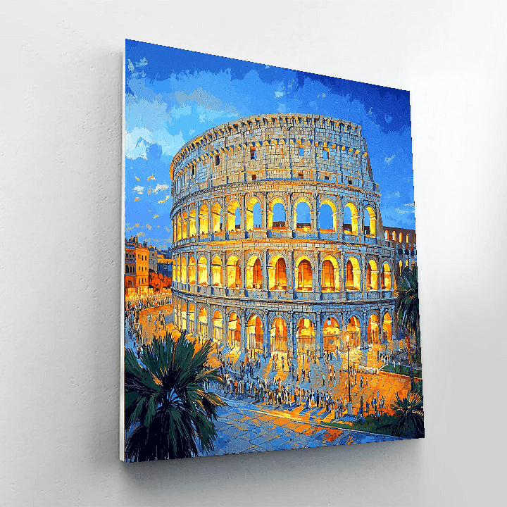 The Colosseum Paint By Numbers