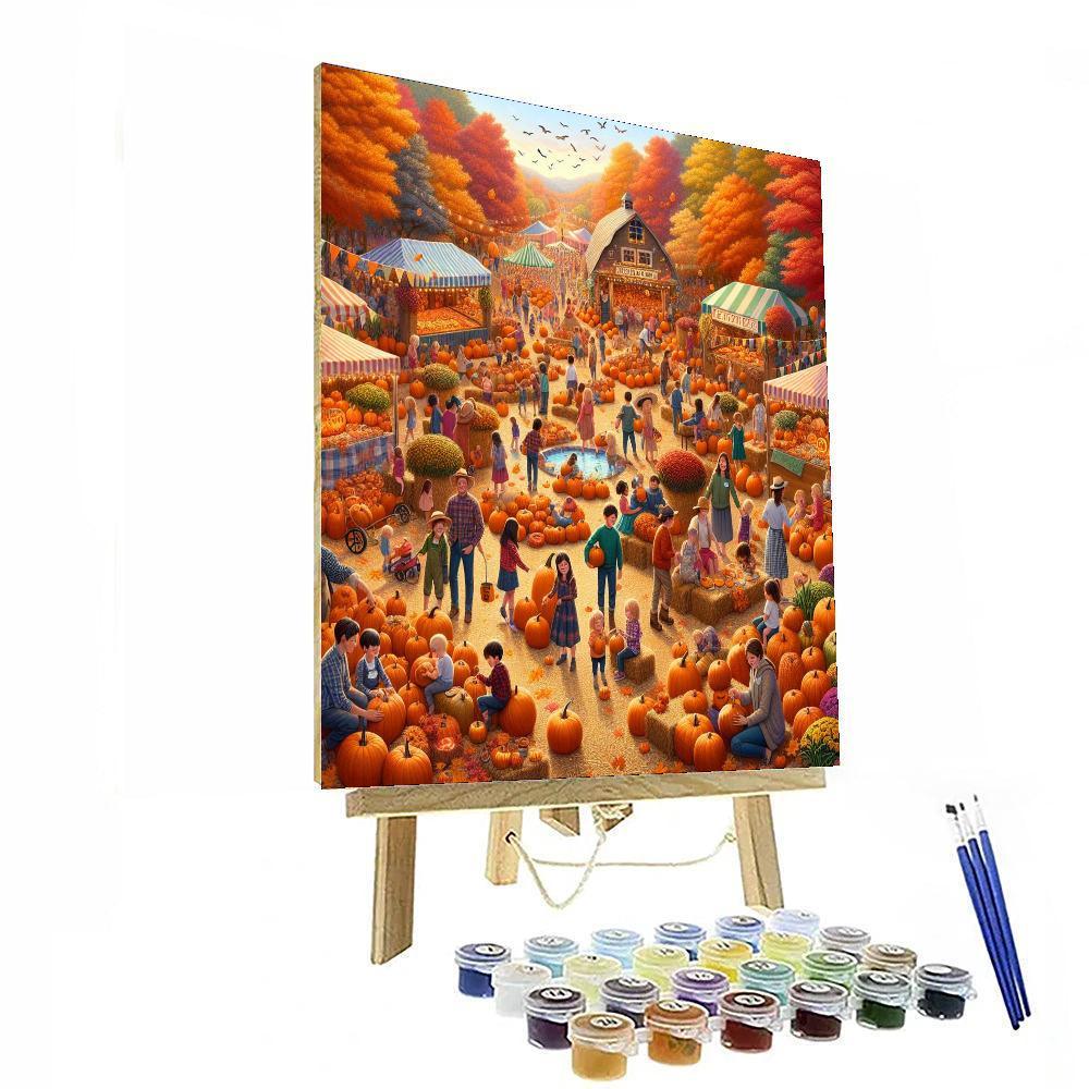 Pumpkin Festival - United States Paint By Numbers Kits