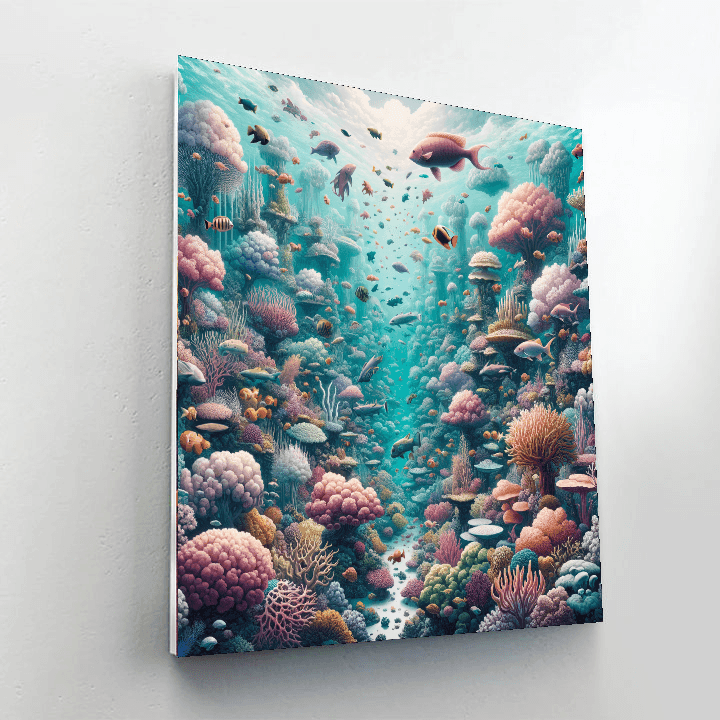 Mystical Undersea Dream Paint By Number