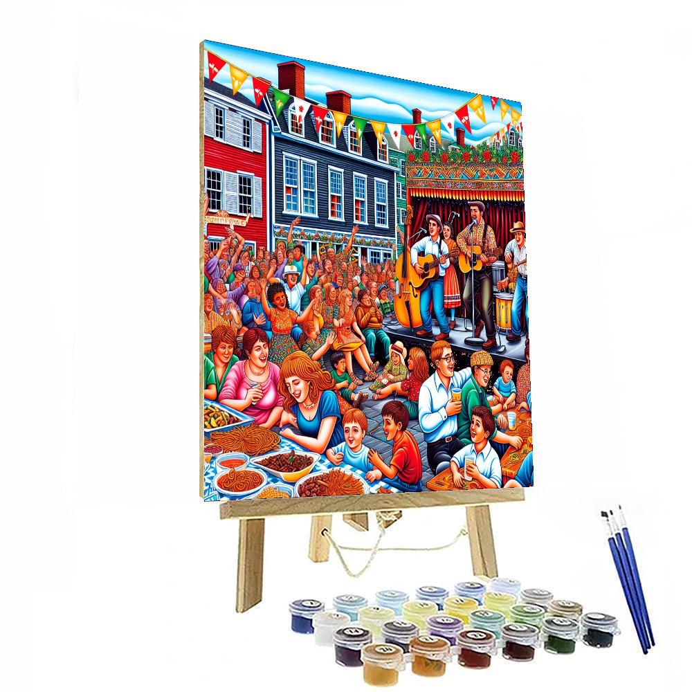 Jubilee Day - Canada Paint By Color