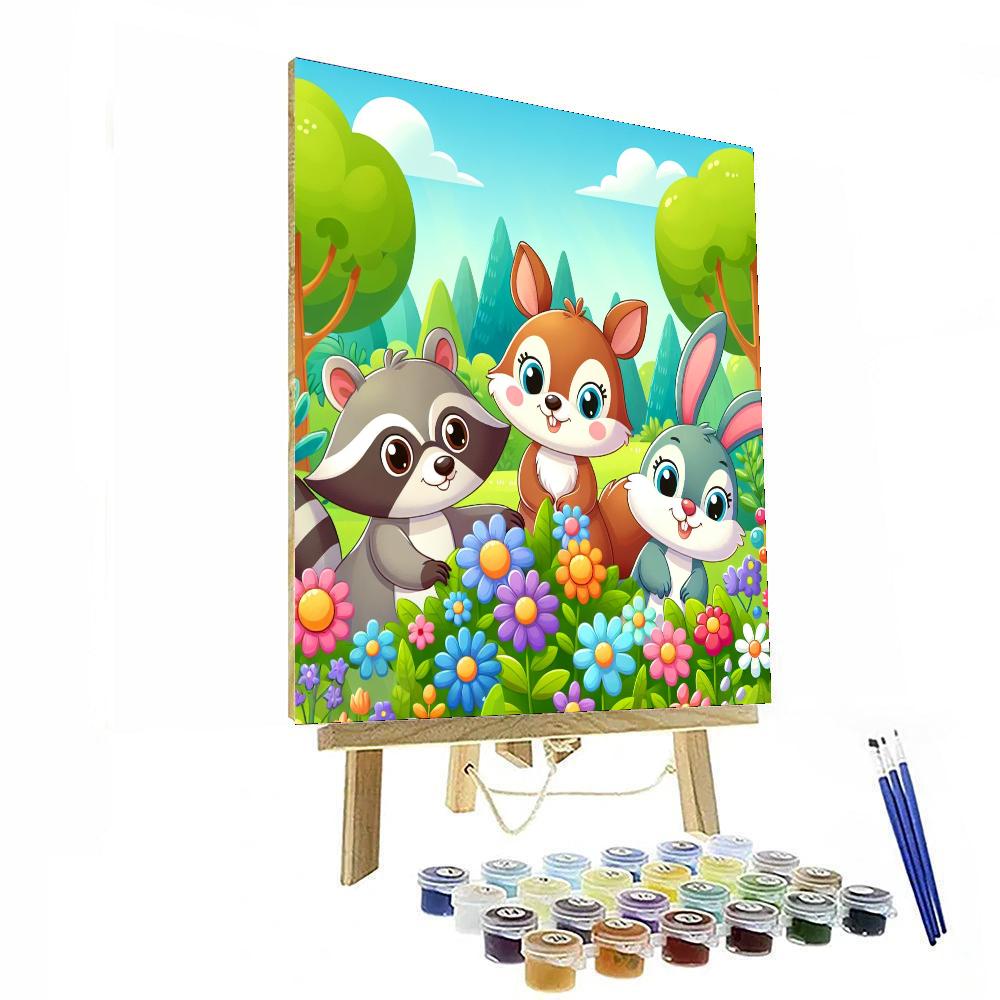 Curious Critter Expedition Numbered Painting Kits