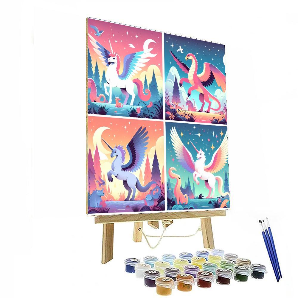 Fantastic Beasts Number Painting