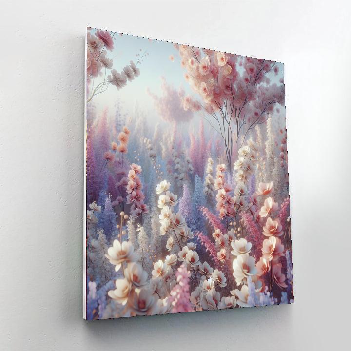 Dreamy Floral Reverie DIY Paint By Numbers