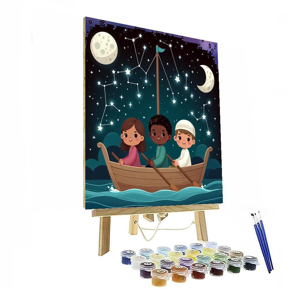 Starlight Dream Voyage Painting By Numbers Kit