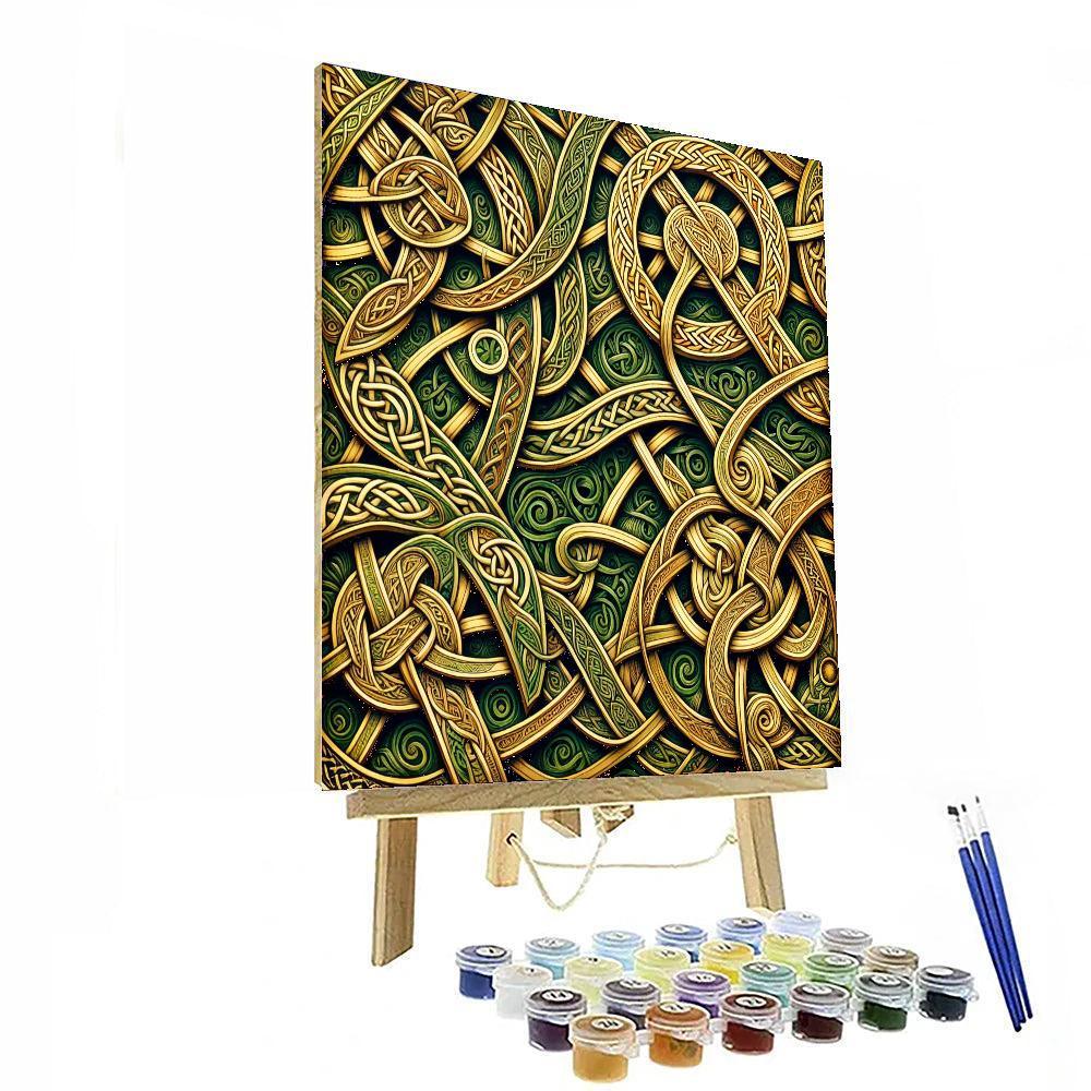 Celtic Knots Intrigue Paint By Numbers
