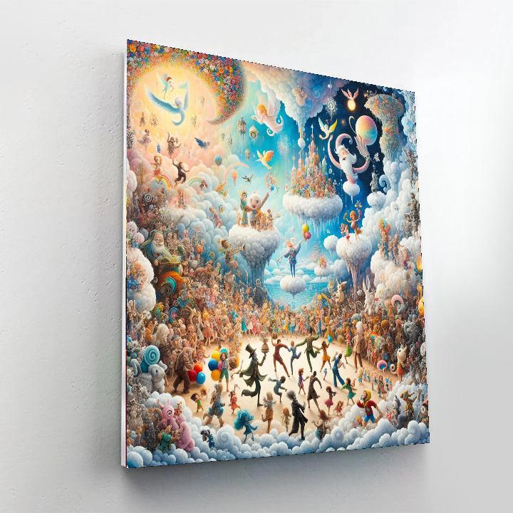 Dancing In The Clouds Paint By Number