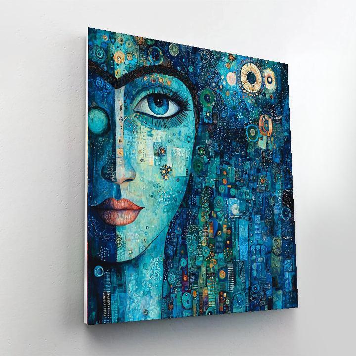 Frida Kahlo Inspired Emotional Tapestry Of Identity  Paint By Numbers Art