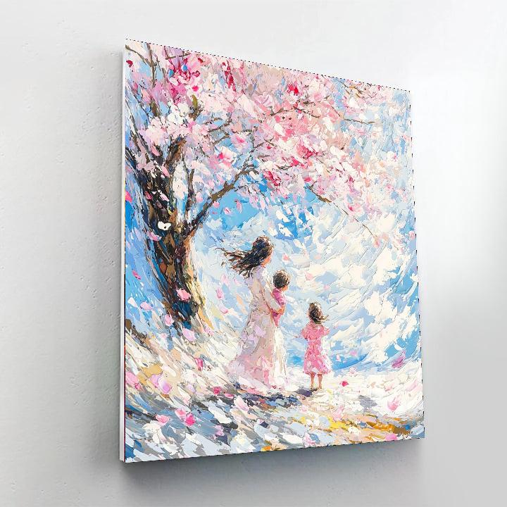 Blossoms Of Happiness Paint By Number