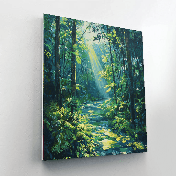 Daintree Rainforest - Australia Painting By Numbers Kit