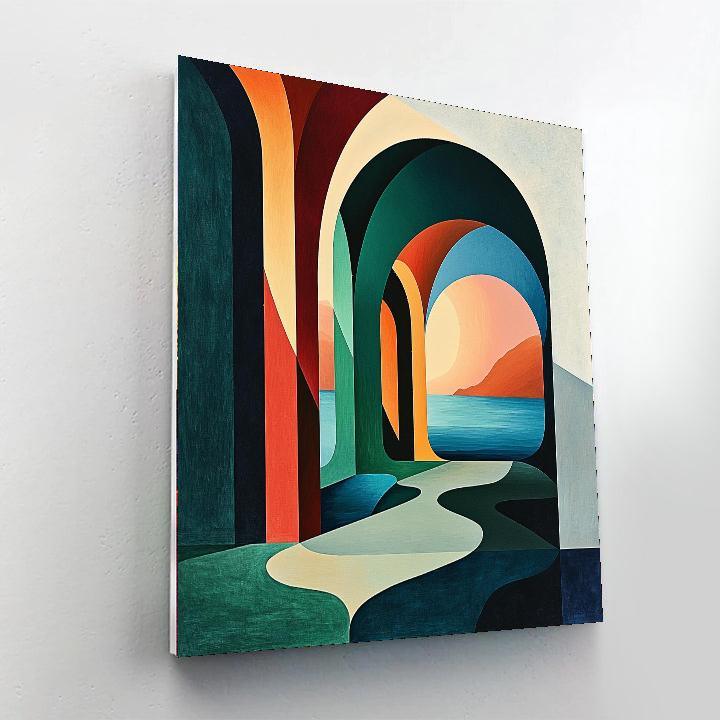 Caravaggio Inspired Sublime Equilibrium  DIY Paint By Numbers