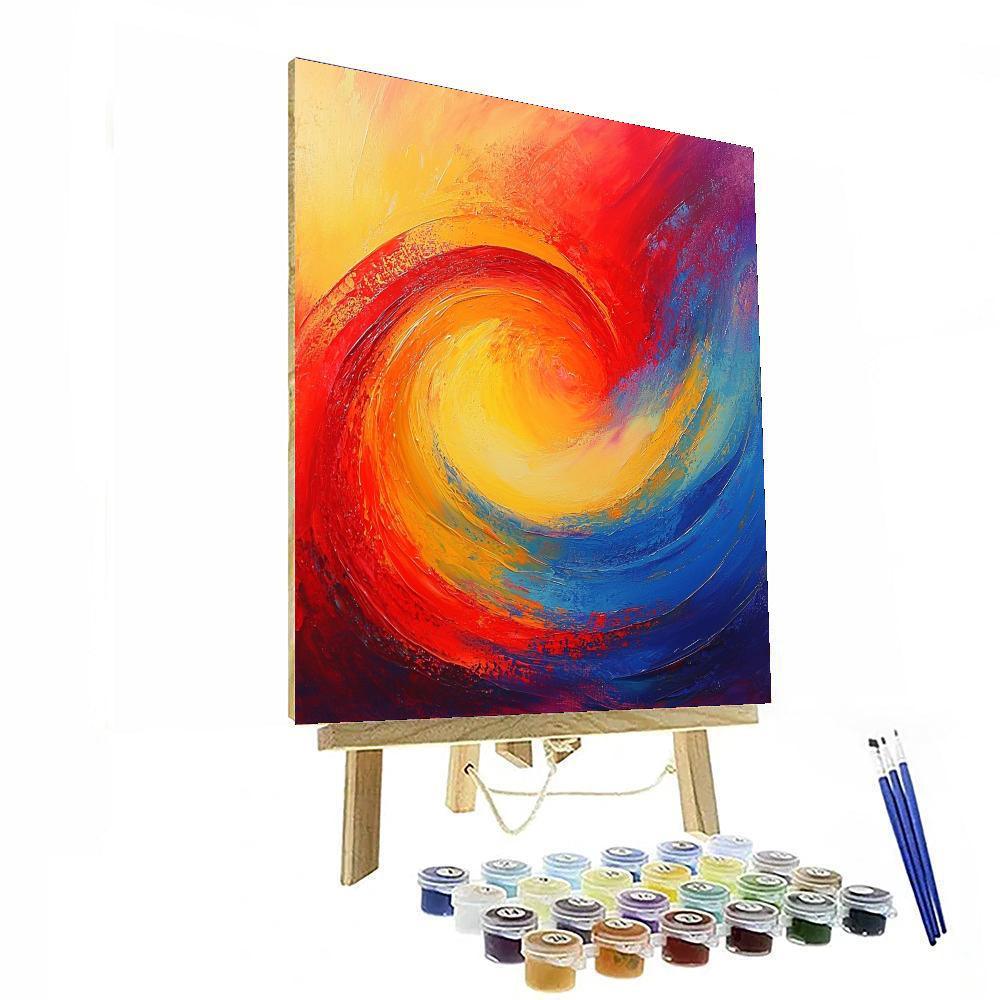 Edgar Degas Inspired Harmonic Convergence  Paint By Color