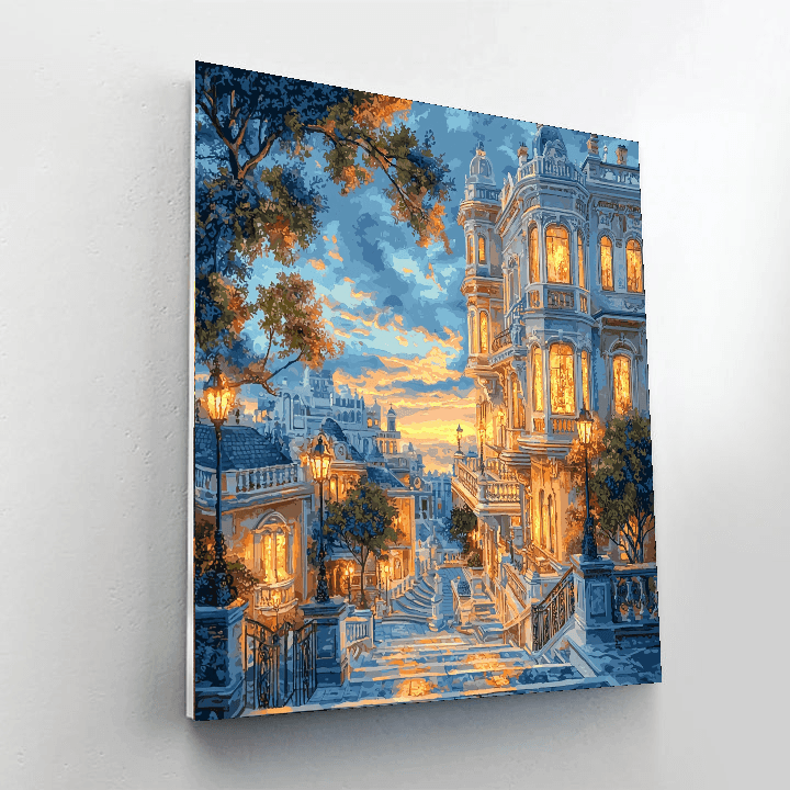 Sir Edwin Lutyens Inspired Historic Allure  Paint By Numbers Kits