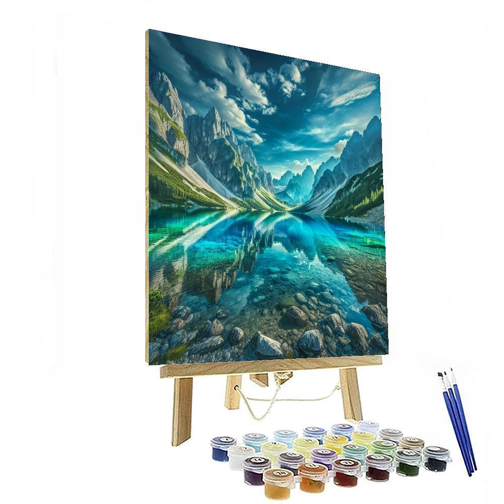 Crystal Lake Mystique Paint By Numbers Art