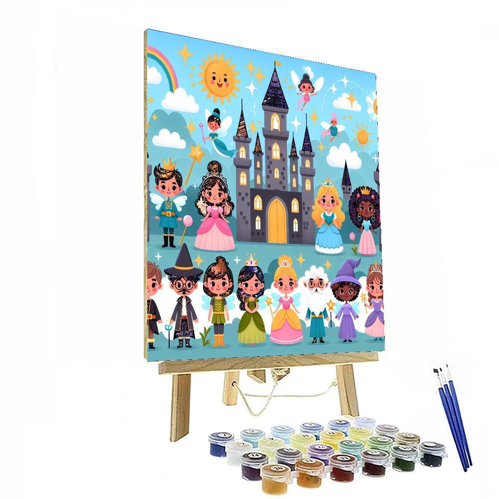 Fairy Tale Kingdom Adventures Paint By Numbers Kits