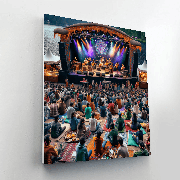 Montreux Jazz Festival Painting Number Kit