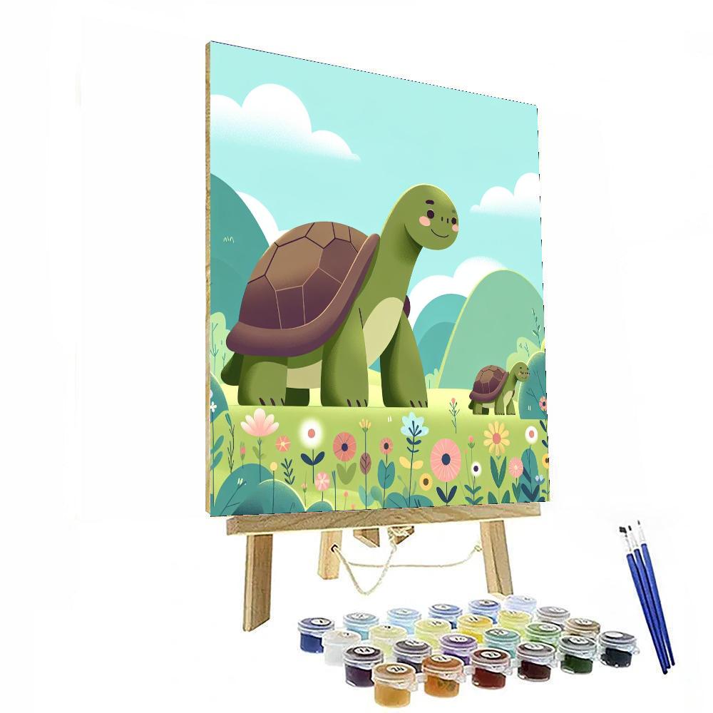 Gentle Giant's Meadow Paint By Numbers Art
