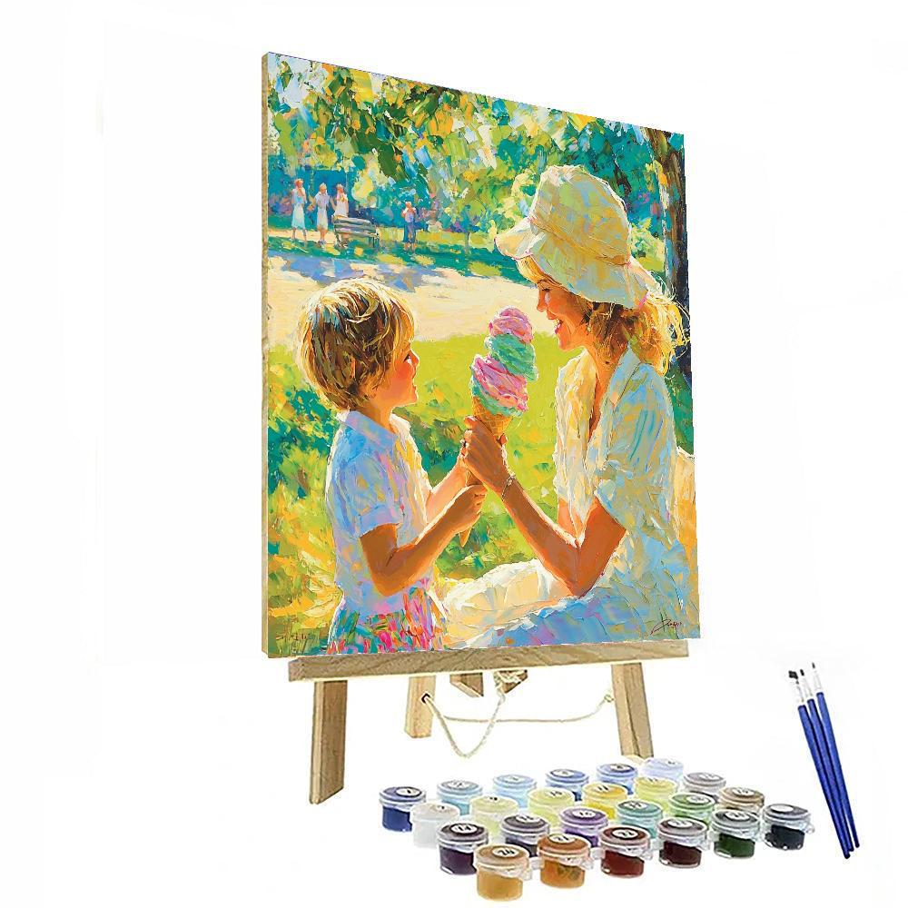 Summer's Sweetness Numbered Painting Kits