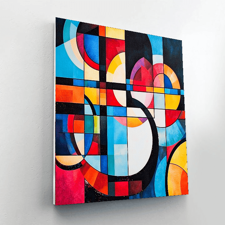 Wassily Kandinsky Inspired The Harmony Of Colors  Numbered Painting Kits