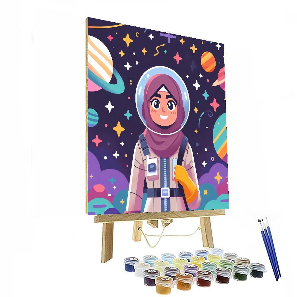 Space Cadet's Cosmic Journey Paint By Numbers Kits