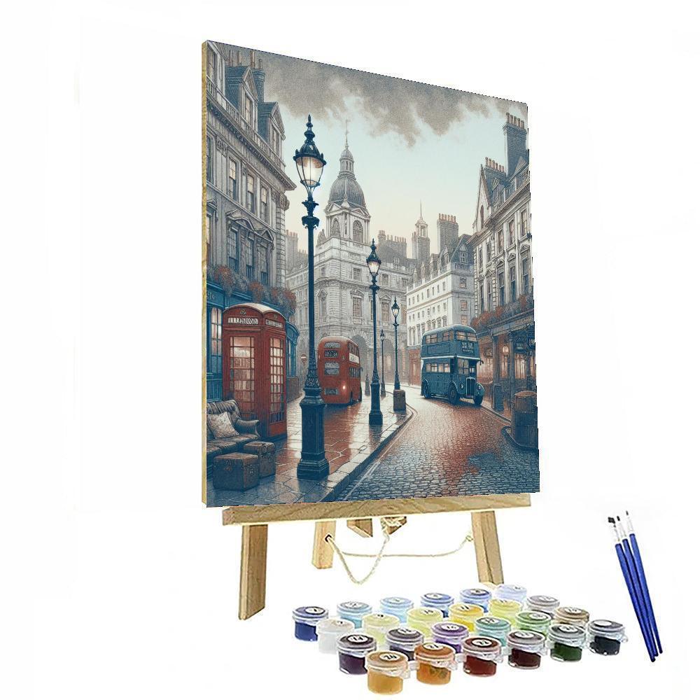 London's Timeless Charm DIY Paint By Numbers