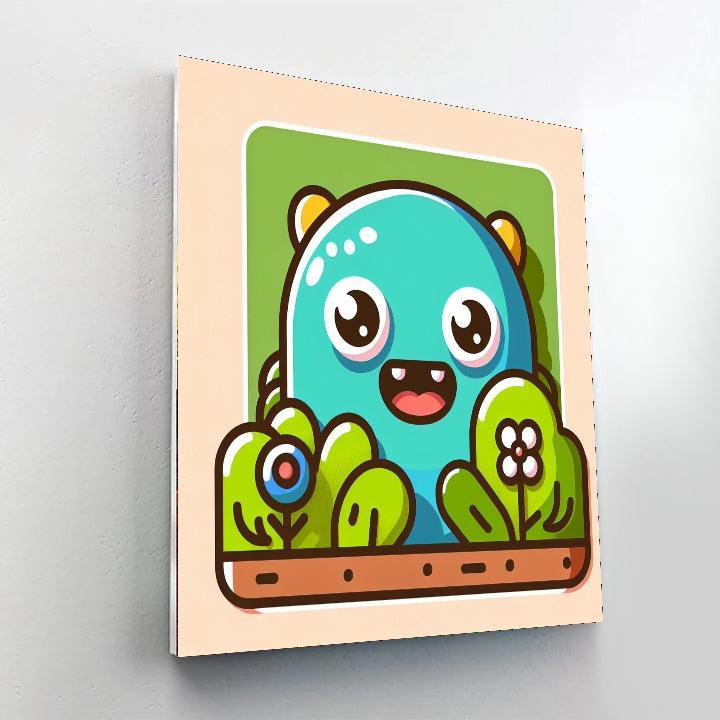 Mysterious Monster Paint By Number