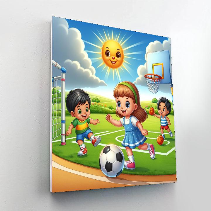 Cool Sports Paint By Numbers Kits